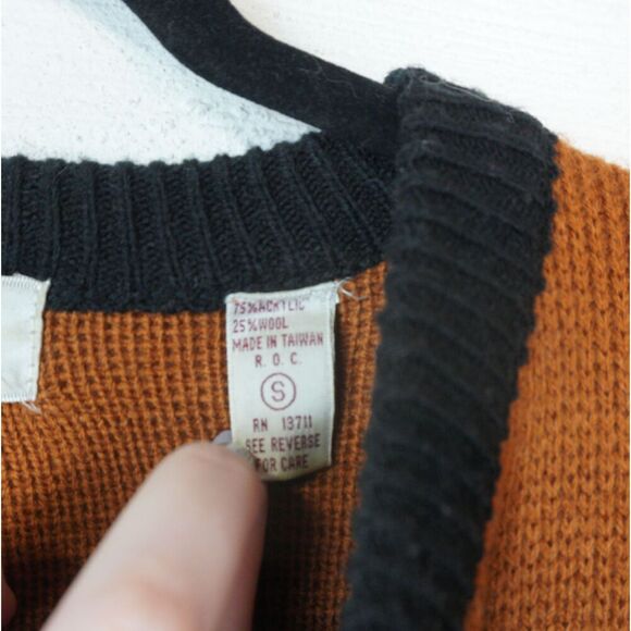 Vintage Karen Scott Wool Blend Cardigan Sz S EUC Classic Office Workwear Career - Picture 7 of 8